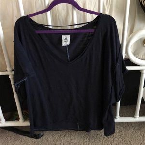 Oversized We the Free Navy Tee